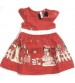 Sleeveless Cotton Printed Frock For Baby Girl, Children Wear, Color: Red and White,100% Cotton, Age 2 To 3 Years